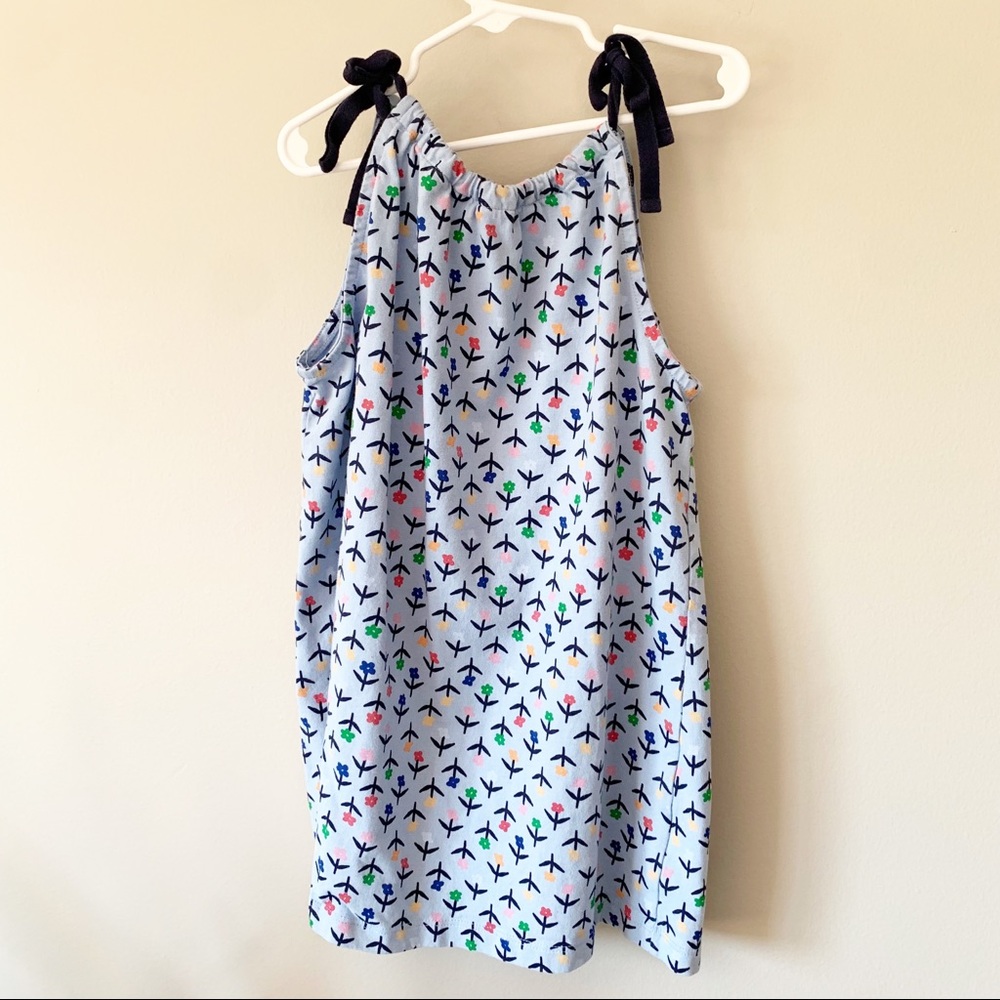 Hanna Andersson Floral Tie Top | 140 = US 10 - Picture 4 of 4